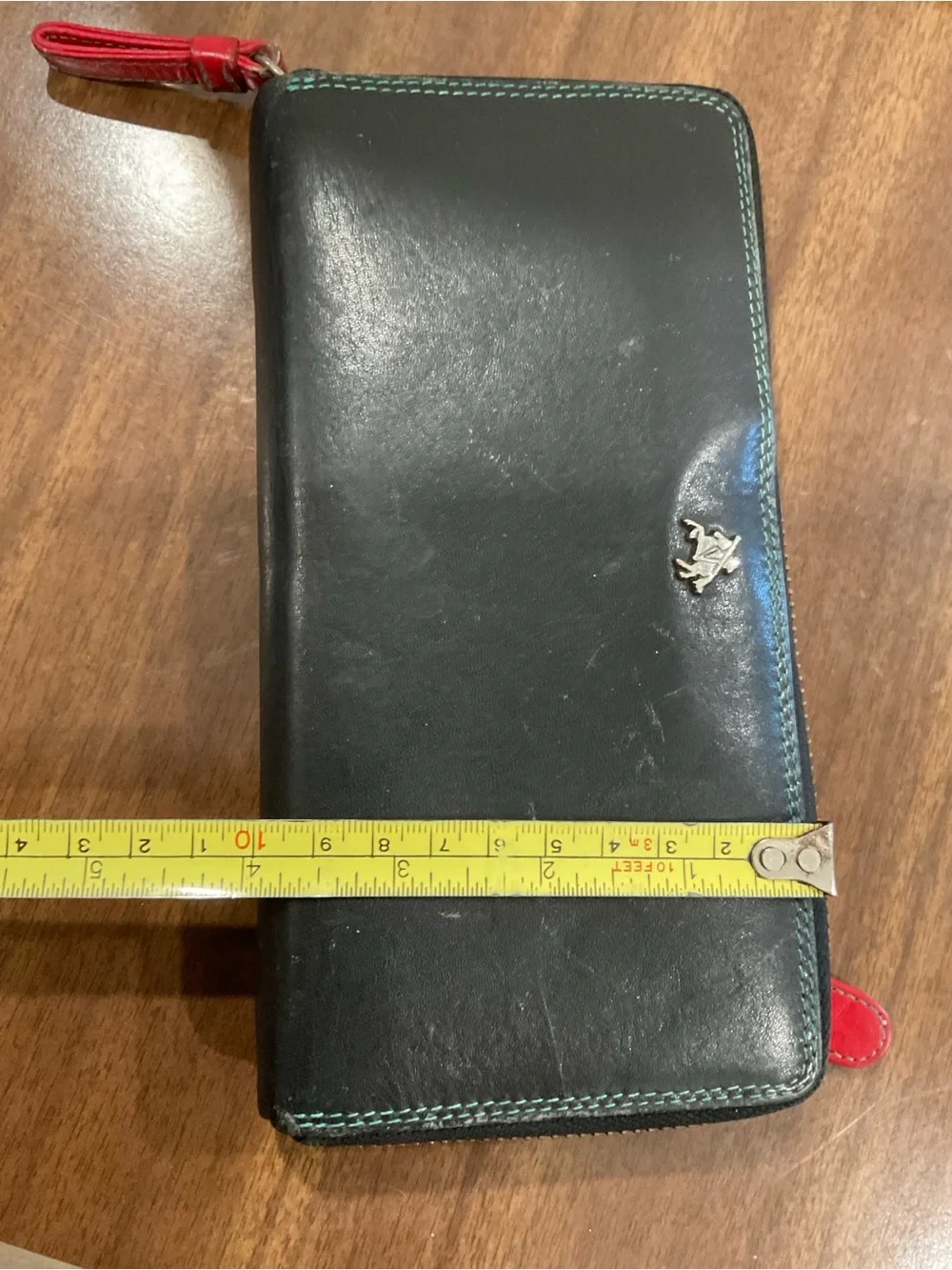 Ladies Visconti Large Real Leather Purse Wallet RFID Rainbow Colorblock
